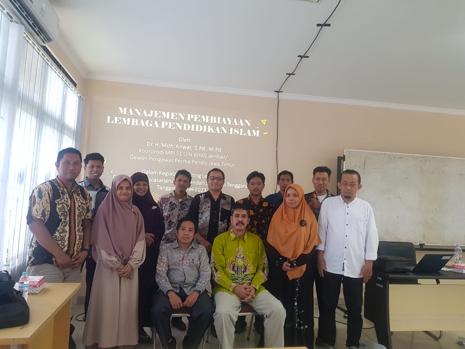 Dosen MPI S1 UIN KHAS Jember Joint Lecture dengan Dosen Program Magister IAIN Kendari